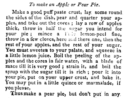 Grandma Harriet’s Apple Pie